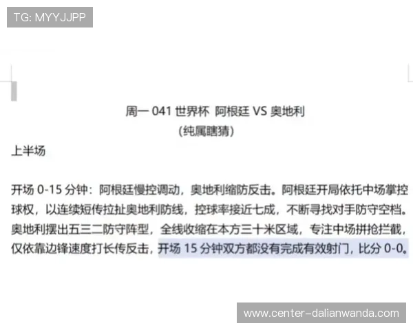 2026年世界杯阿根廷对阵奥地利比赛风险提示与赛事安全保障措施分析